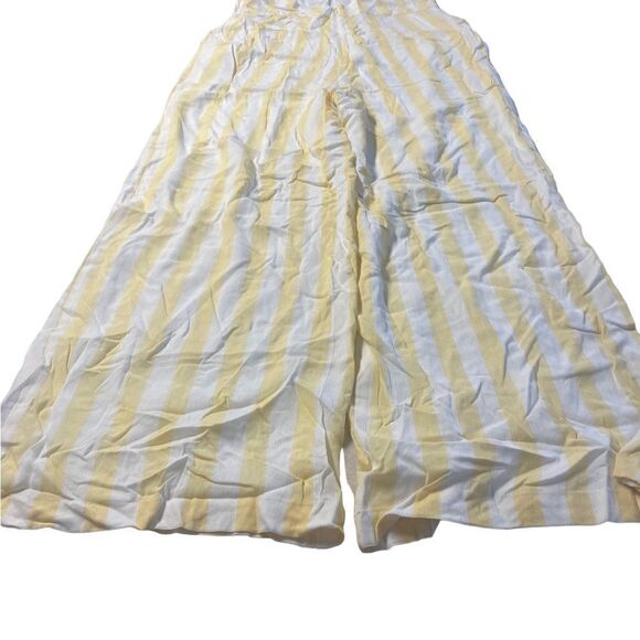 Tularosa Women’s Regina Jumpsuit White & Yellow XL NWT $198 (3-6) - Picture 7 of 7